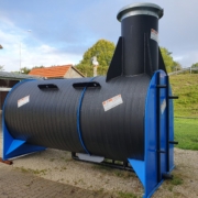 Trinkwasserreservoir mit Vorraum für die Pumpstation